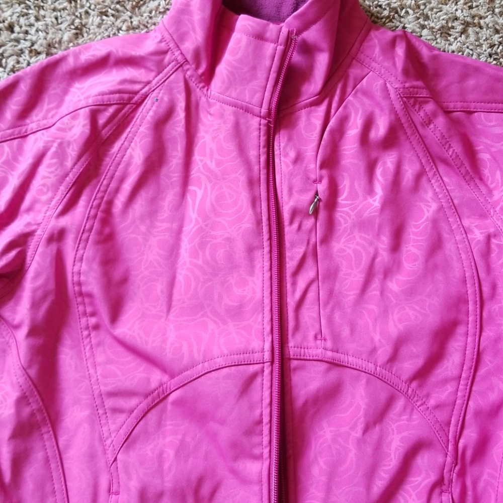 Pink soft shell jacket - Picture 2 of 3